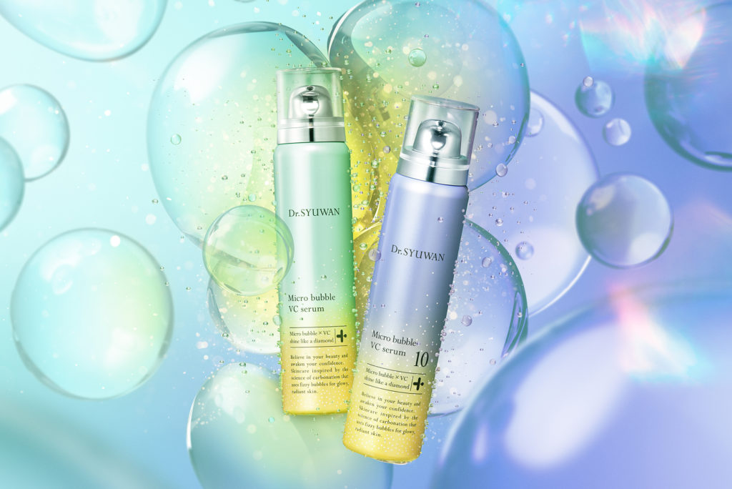 Dr.SYUWAN から高濃度炭酸×濃厚ビタミン10%配合の炭酸濃厚ビタミン美容