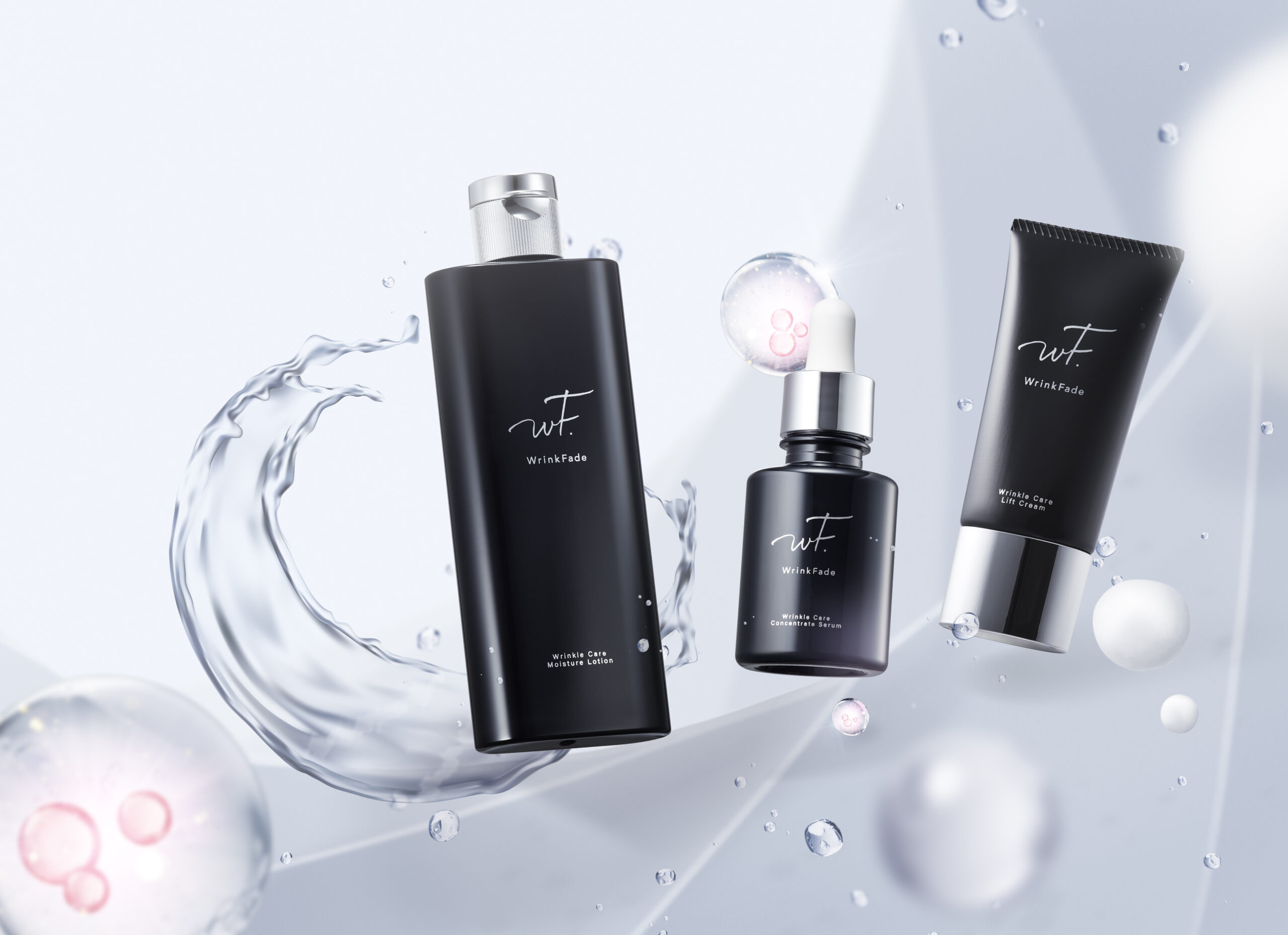 WrinkFade」から世界初*1処方の薬用3ステップスキンケアが6月25日新