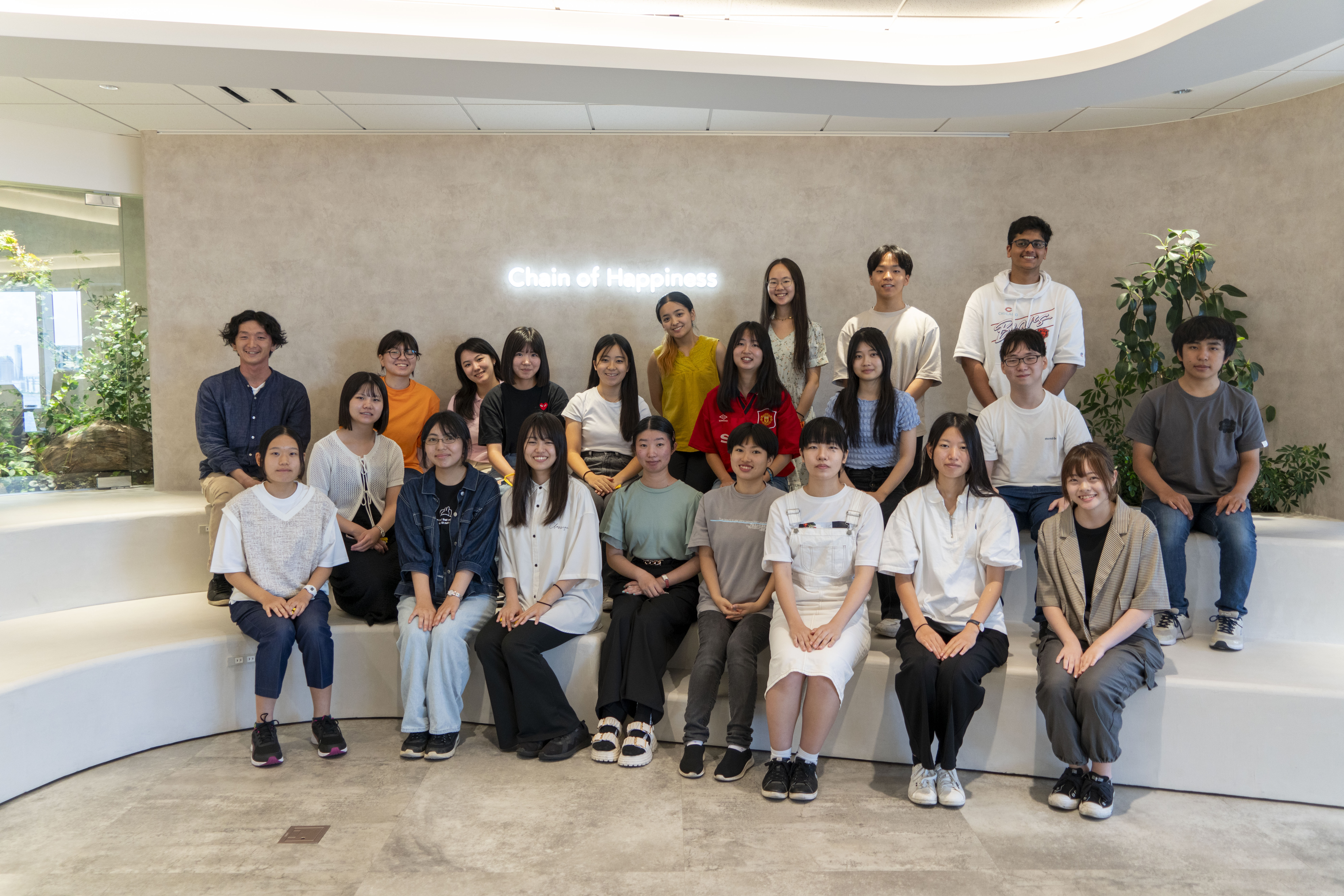 集合　大学生　夏 