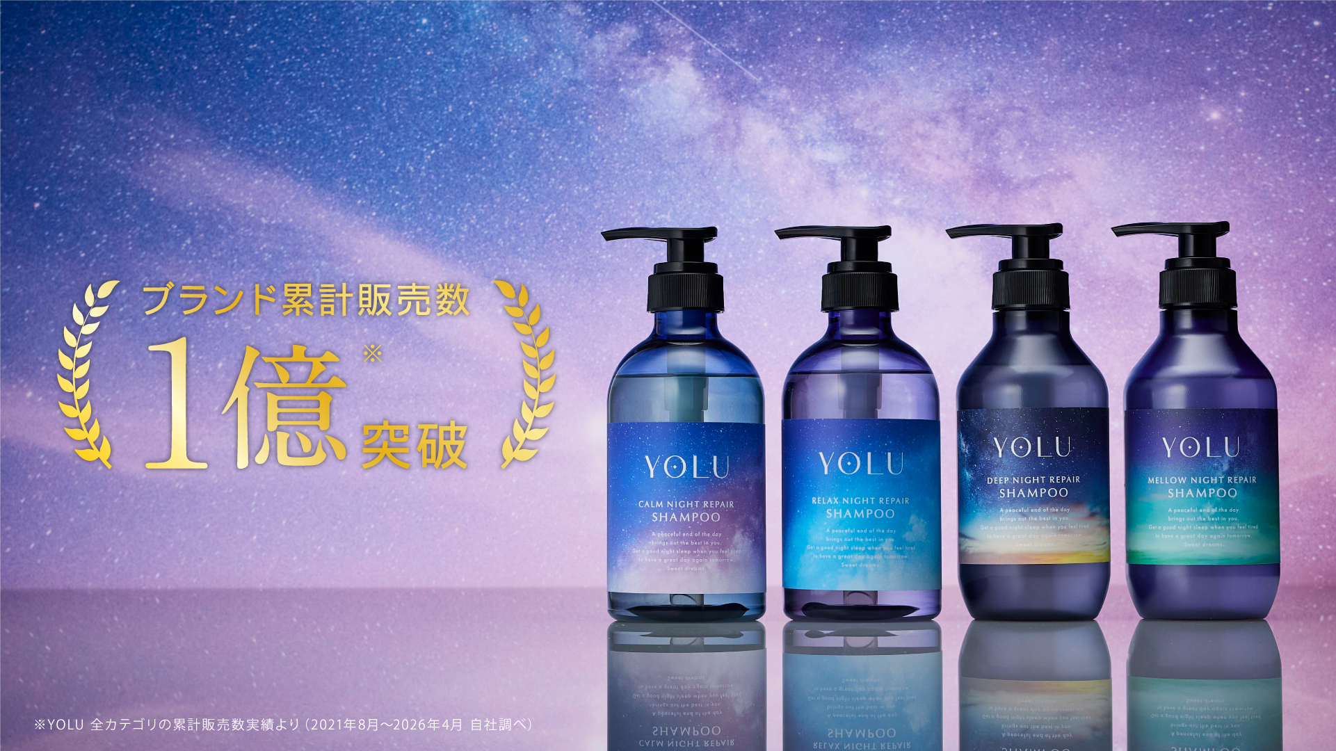 YOLU、ブランド累計販売数 1億個*1突破 | 株式会社I－ne（アイ